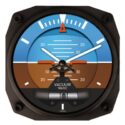 TRINTEC 6” ARTIFICIAL HORIZON WALL CLOCK
