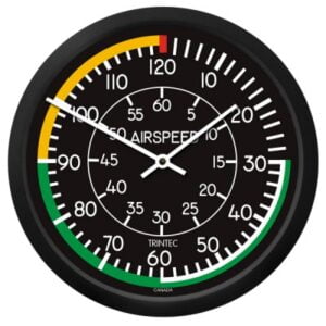 TRINTEC 10'' AIRSPEED WALL CLOCK