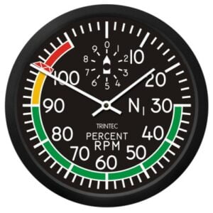 TRINTEC 10'' TACHOMETER RPM WALL CLOCK