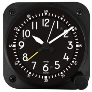 TRINTEC CLASSIC ALTIMETER DESK MODEL ALARM CLOCK