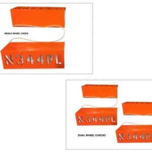CUSTOM WHEEL CHOCKS FOR LARGE JETS
