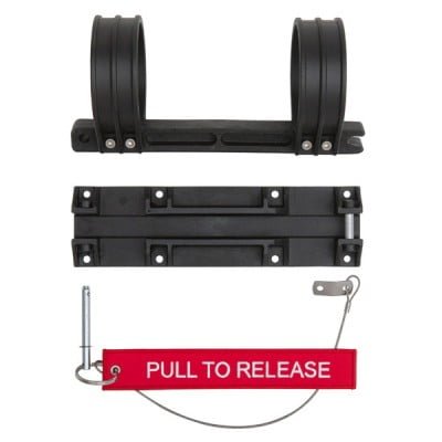 H3R QUICK RELEASE FIRE EXTINGUISHER BRACKET - 4.25 INCH NB425 - Image 3