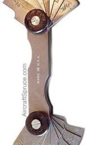 RADIUS OR FILLET GAUGES