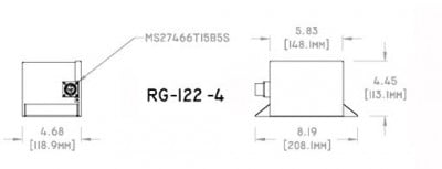 CONCORDE RG-122-2 AIRCRAFT BATTERY FROM CONCORDE BATTERY CORPORATION - Image 2