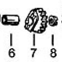 GENERATOR ATTACHING PARTS
