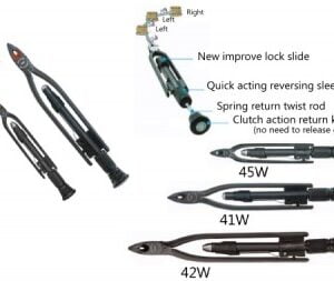 MILBAR SAFETY WIRE TWISTERS AUTOMATIC RETURN - REVERSIBLE