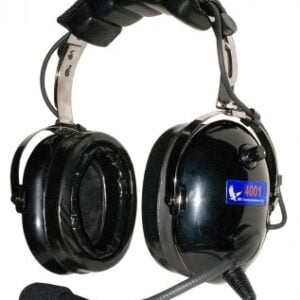 HEADSETS INC - 4001 PNR STEREO HEADSET - BLACK