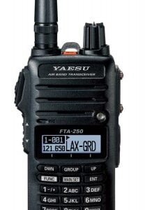 YAESU FTA-250L VHF HANDHELD RADIO