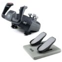 FLIGHT SIM YOKE WITH PRO PEDALS