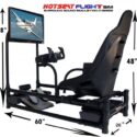HOTSEAT FLIGHT SIM DUAL DISPLAY