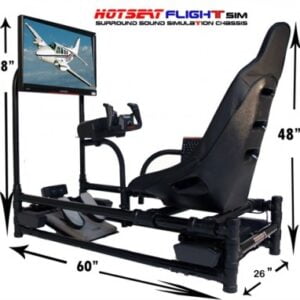 HOTSEAT FLIGHT SIM DUAL DISPLAY