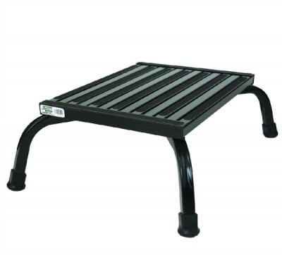 COMMERCIAL 8 INCH SAFETY STEP - BLACK