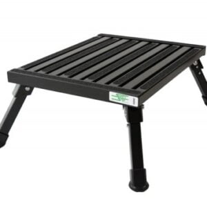FOLDING SAFETY STEPS - BLACK