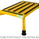 AVIATION STEP WITH EXTRA RUNG – 6 INCH – YELLOW