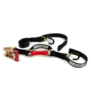 SHOCKSTRAP™ 15 FT. BLACK RATCHET TIE DOWN WITH SAFETY STRAP