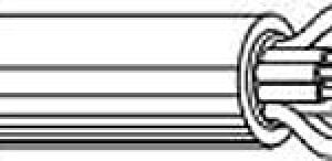 10 CONDUCTOR GRAY CODE TEFZEL WIRE