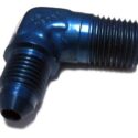 AN822 ELBOW, FLARED TUBE AND PIPE THREAD, 90°