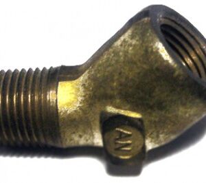AN915 ELBOW, INTERNAL AND EXTERNAL PIPE THREAD, 45º
