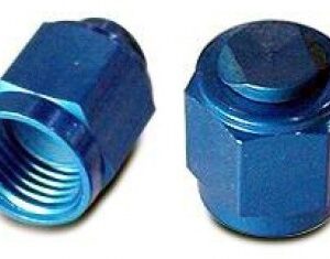 AN929 CAP FLARED ALUMINUM TUBE FITTING