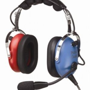 PILOT USA PA-1151ACB CHILD PASSIVE HEADSET - BLUE / RED