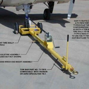 BRACKETT MULTI-LINK FLAT TIRE DOLLY