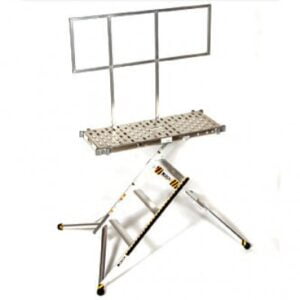 PRO X-DECK STEP - 18 INCHES WITH SINGLE SIDED HANDRAIL