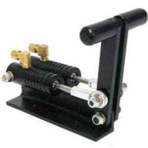 HEGAR MASTER CYLINDER 5 INCH COMPLETE - DUAL T-LEVER