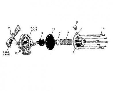SCOTT MASTER BRAKE CYLINDER MODEL B-711 - Image 2