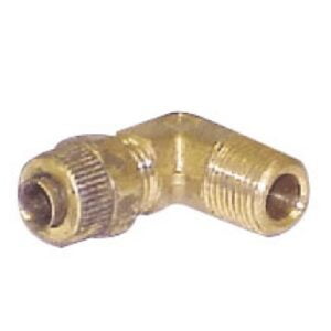 90° COMPRESSION TO MALE NPT ELBOW