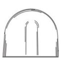 WHELEN A626-D RADIO SHIELDED LENS RETAINER ASSEMBLY – CLEAR