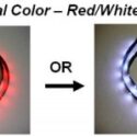 FLEXIBLE LED INSTRUMENT LIGHTS – RED/WHITE 12V DUAL COLOR