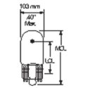 GENERAL ELECTRIC GE 194 MINIATURE LAMP