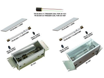 FAA-PMA REPLACEMENT PARTS FOR GRIMES 30-1331 AND 30-1467 STROBE LIGHTS