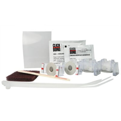 KIT DE MONTAJE DE SUJETADORES DE CABLES CLICK BOND