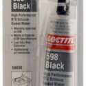 FABRICADOR DE JUNTAS DE SILICONA RTV DE ALTO RENDIMIENTO LOCTITE 598 NEGRO
