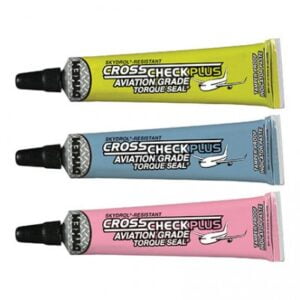 SELLO DE TORQUE DE GRADO DE AVIACIÓN ITW DYKEM ® CROSS-CHECK TM PLUS - RESISTENTE A SKYDROL®