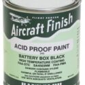 RANDOLPH ACID PROOF BATTERY BOX BLACK PAINT #345